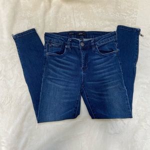 Cropped skinny jeans